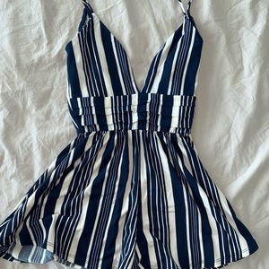 Striped Romper